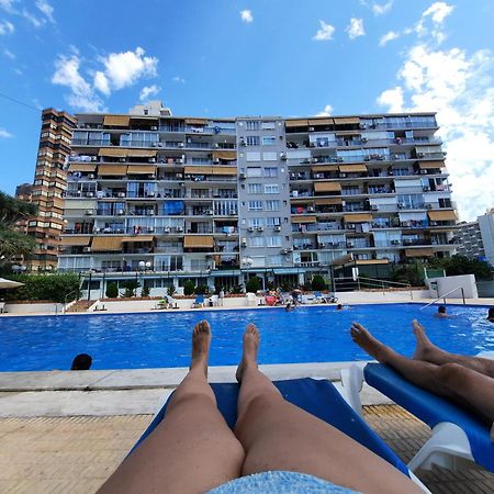 Happy Loix Wifi Aa Garage Pool Leilighet Benidorm Eksteriør bilde