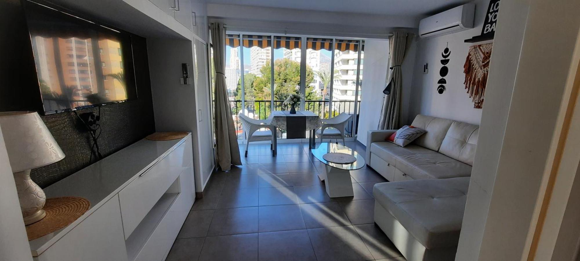 Happy Loix Wifi Aa Garage Pool Leilighet Benidorm Eksteriør bilde