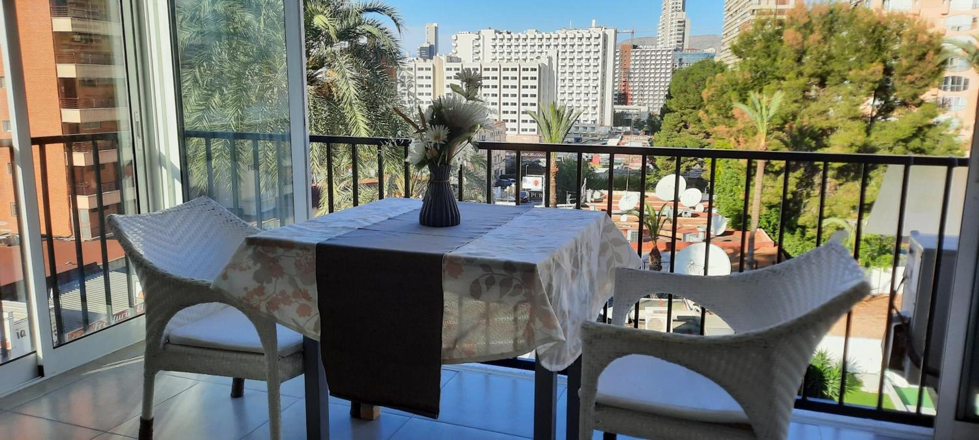 Happy Loix Wifi Aa Garage Pool Leilighet Benidorm Eksteriør bilde